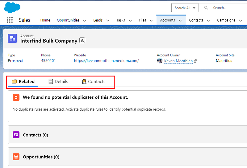 Add Emoji in Tabs Label on Salesforce lightning Page