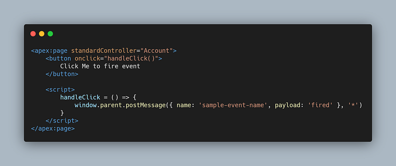 Communicating between a Visualforce Page and a Lightning Component on a Lightning Page